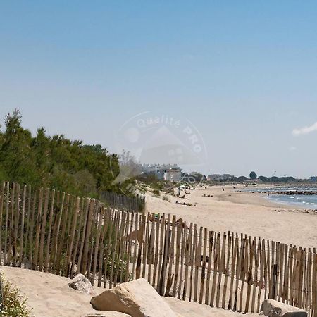 As21512 - Studio Cabine Vue Mer Laterale Avec Parking Prive A 20M De La Plage Le Grau-du-Roi Luaran gambar