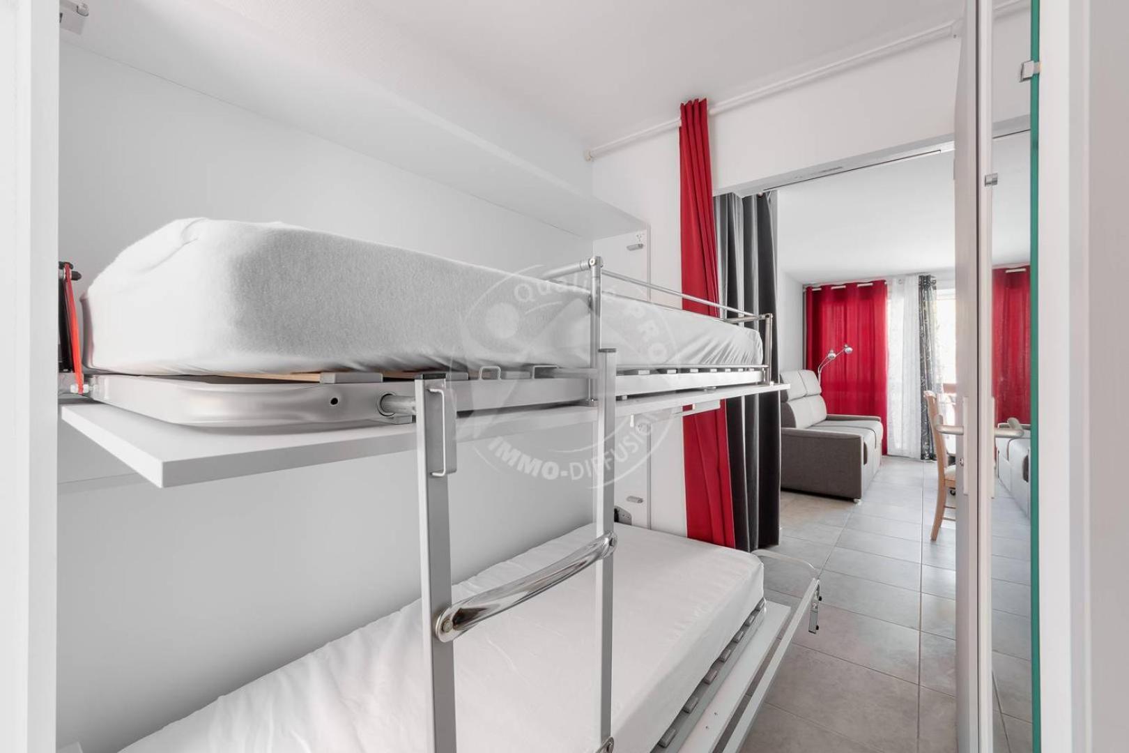 As21512 - Studio Cabine Vue Mer Laterale Avec Parking Prive A 20M De La Plage Le Grau-du-Roi Luaran gambar